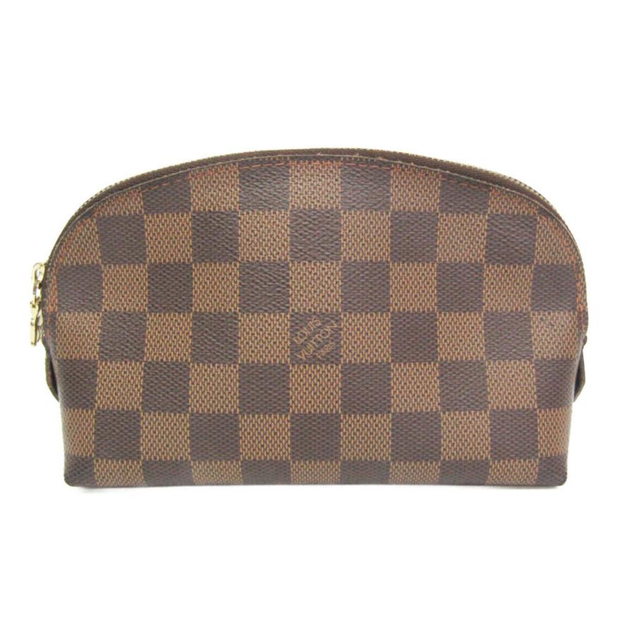 ルイヴィトン ポシェット コスメティック ポーチ ダミエエベヌ LOUIS VUITTON（ルイ・ヴィトン） ダミエ ポッシュ・コスメティック