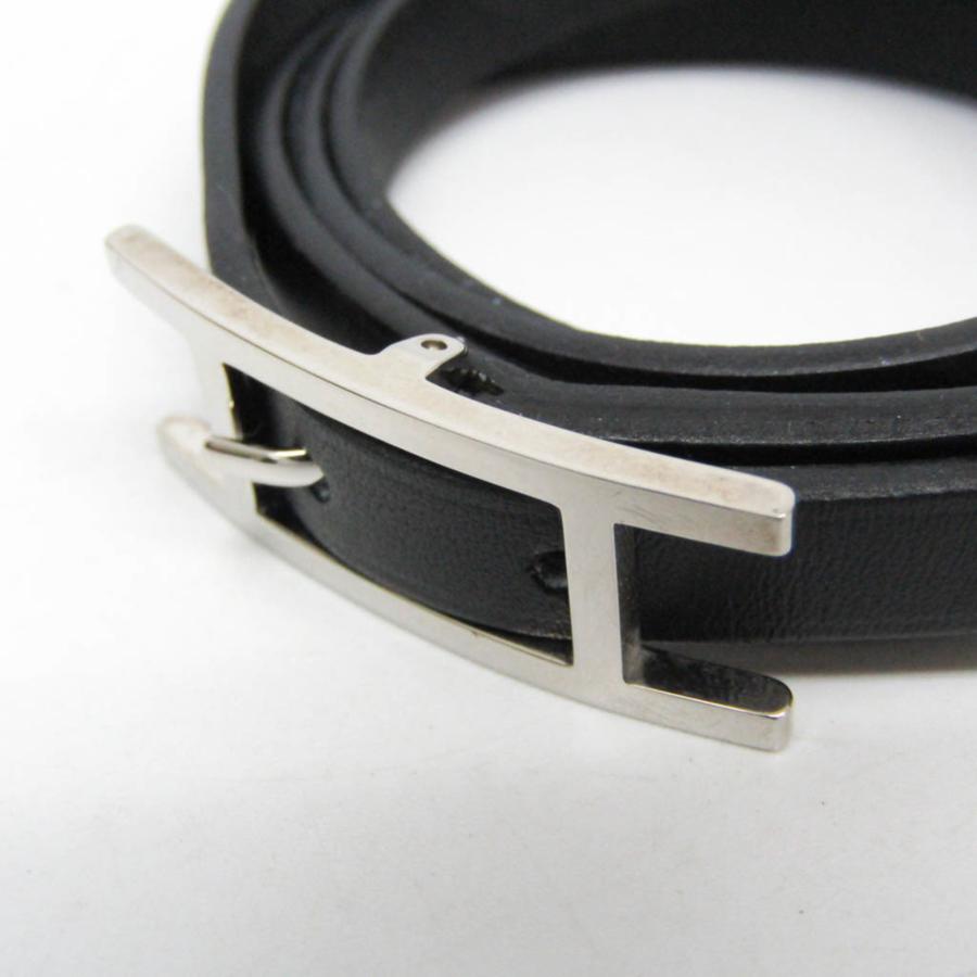 HERMES（エルメス） アピ 4連ブレスレット チョーカー レザー,メタル