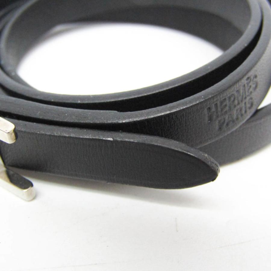 HERMES（エルメス） アピ 4連ブレスレット チョーカー レザー,メタル