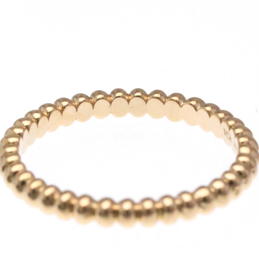 美品　ヴァンクリーフ&アーペル　ペルレ　スモール　リング　K18WG #52 ヴァン・クリーフ＆アーペル(Van Cleef & Arpels) ペルレリング