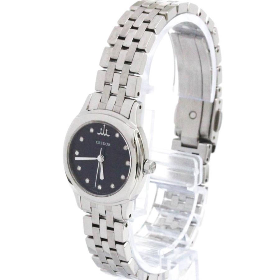 SEIKO（セイコー） クレドール ダイヤモンド ステンレススチール