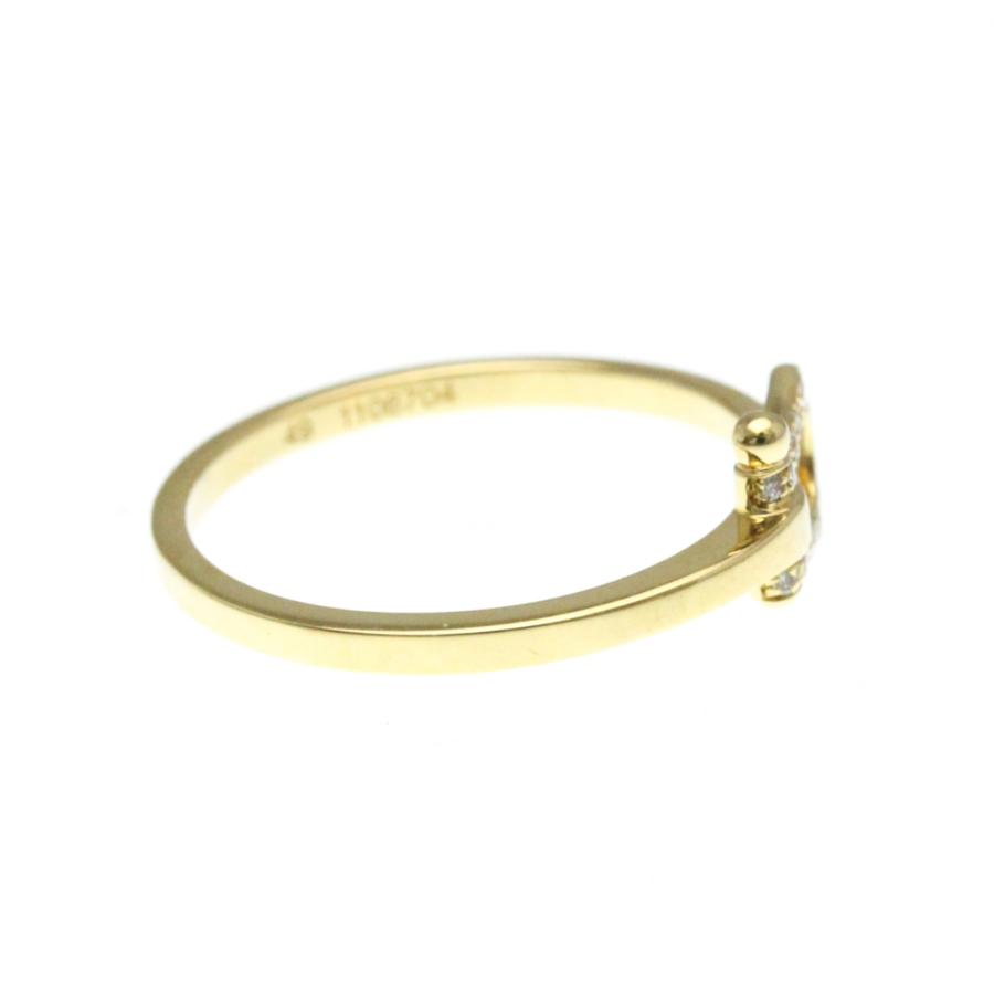 Fred（フレッド） フォース10 ミニ ダイヤモンド リング K18イエロー 