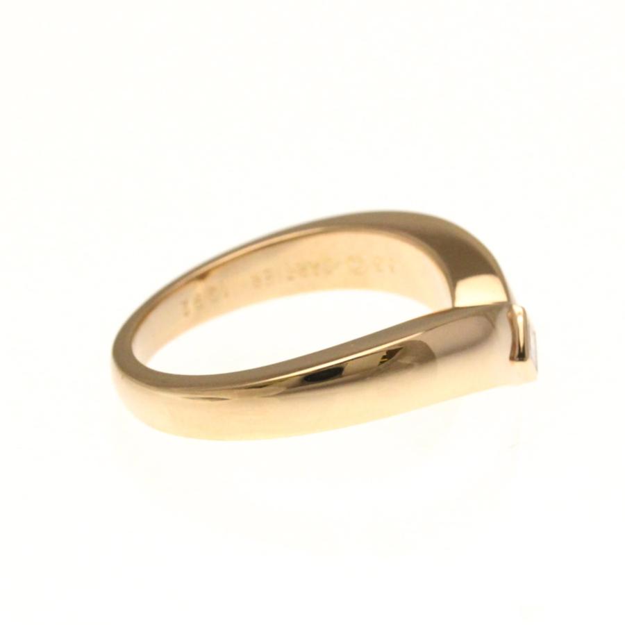 Cartier（カルティエ） トリアンドル ダイヤモンド リング K18ピンク