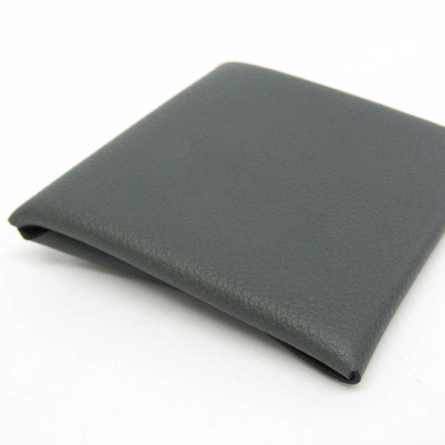 極美品✨HERMES エルメス バスティア 本革 ケース 小銭入れ グレー HERMES（エルメス） バスティア メンズ,レディース ヴォー・エバー