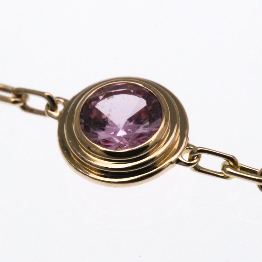 カルティエ(Cartier) ダムール ピンクサファイア ブレスレット　k18 Cartier（カルティエ） ダムールブレスレット ピンクサファイア K18