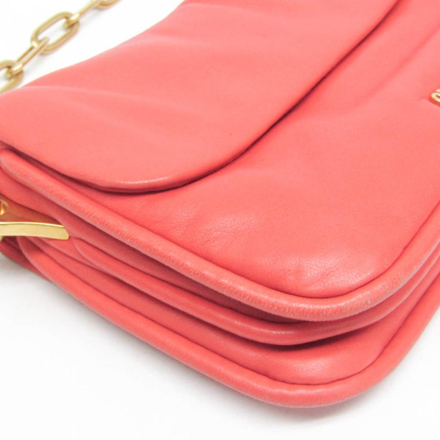 miu miu（ミュウミュウ） チェーンショルダーポーチ レディース レザー
