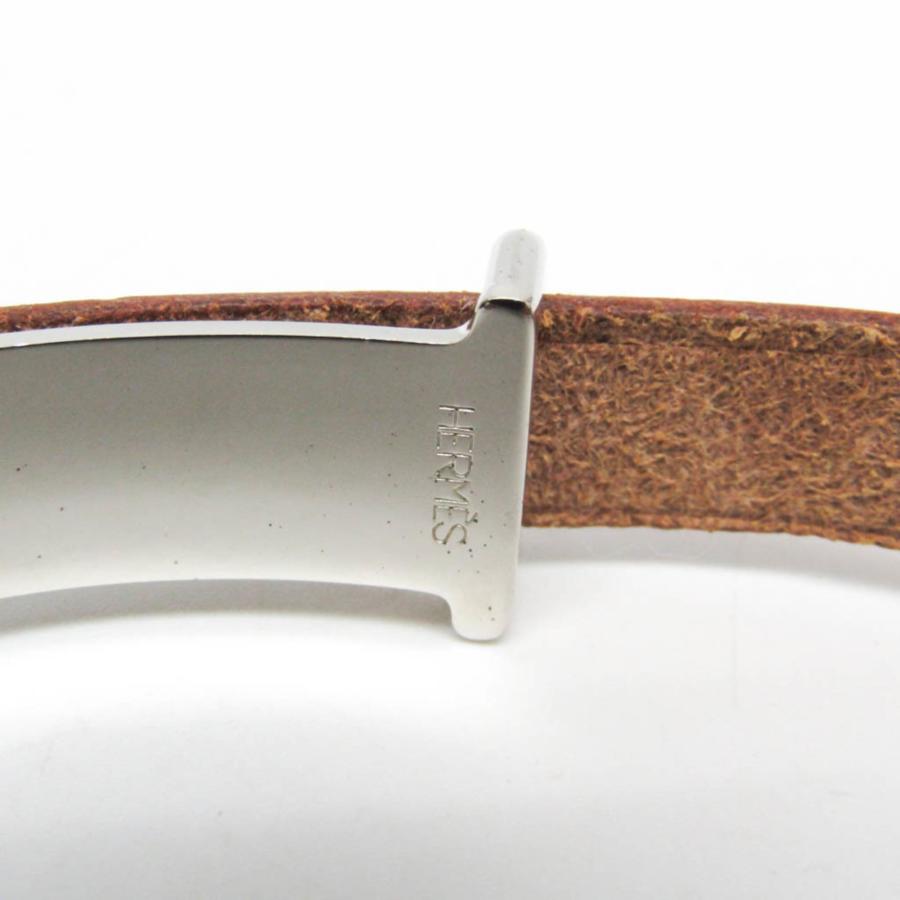 HERMES（エルメス） アピII レザー バングル ライトブラウン : ELADY 