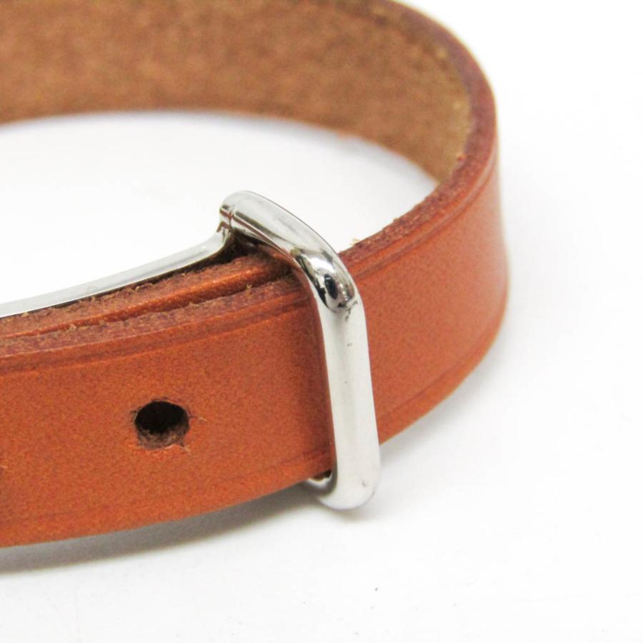 HERMES（エルメス） アピII レザー バングル ライトブラウン : ELADY 
