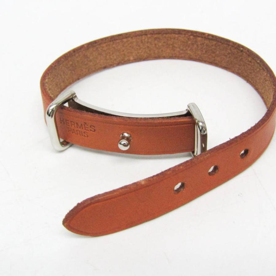 HERMES（エルメス） アピII レザー バングル ライトブラウン : ELADY
