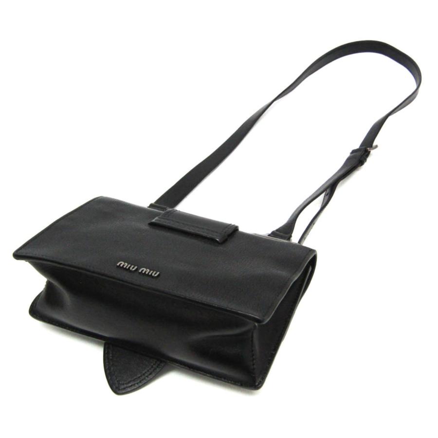 miu miu（ミュウミュウ） マドラス MADRAS 5BH609 レディース レザー