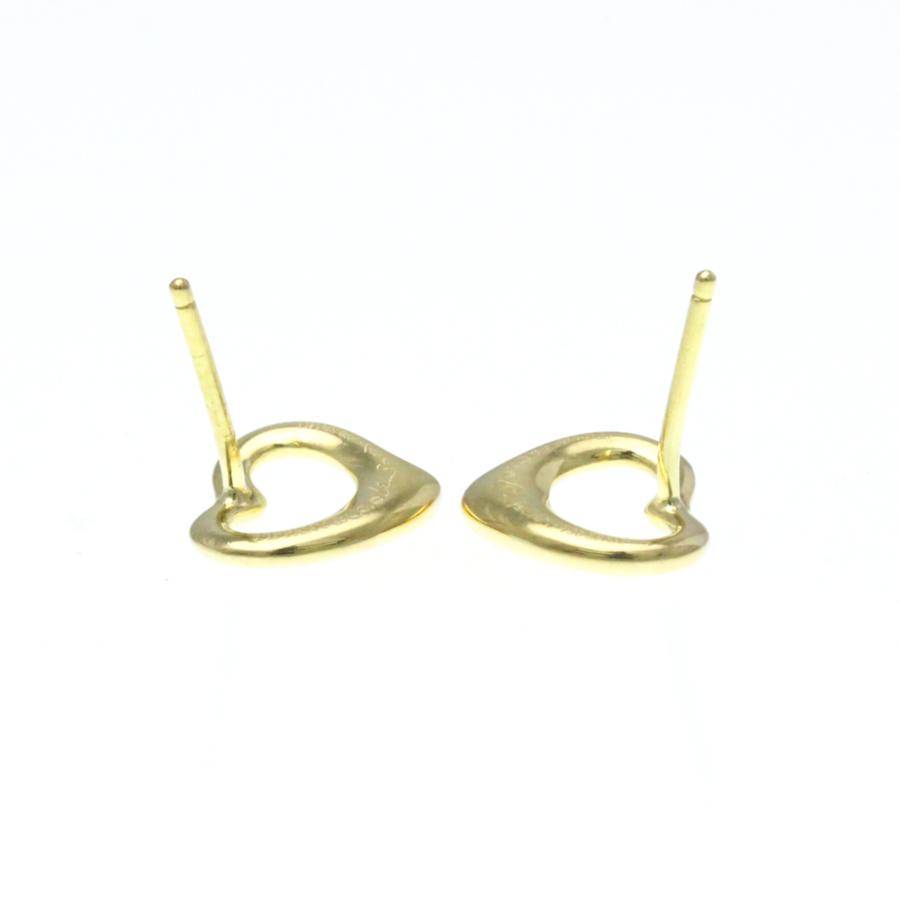 Tiffany & Co. ゴールド スタッドピアス TIFFANY&Co.（ティファニー） ティファニー(Tiffany) オープンハート