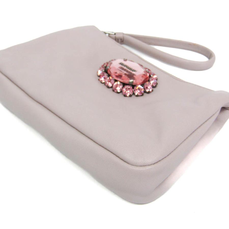 miu miu（ミュウミュウ） NAPPA CRISTAL RP0196 レディース レザー 