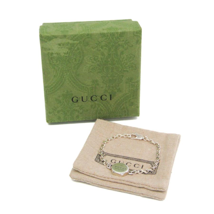 GUCCI（グッチ） ヘキサゴン シルバー チャームブレスレット シルバー 