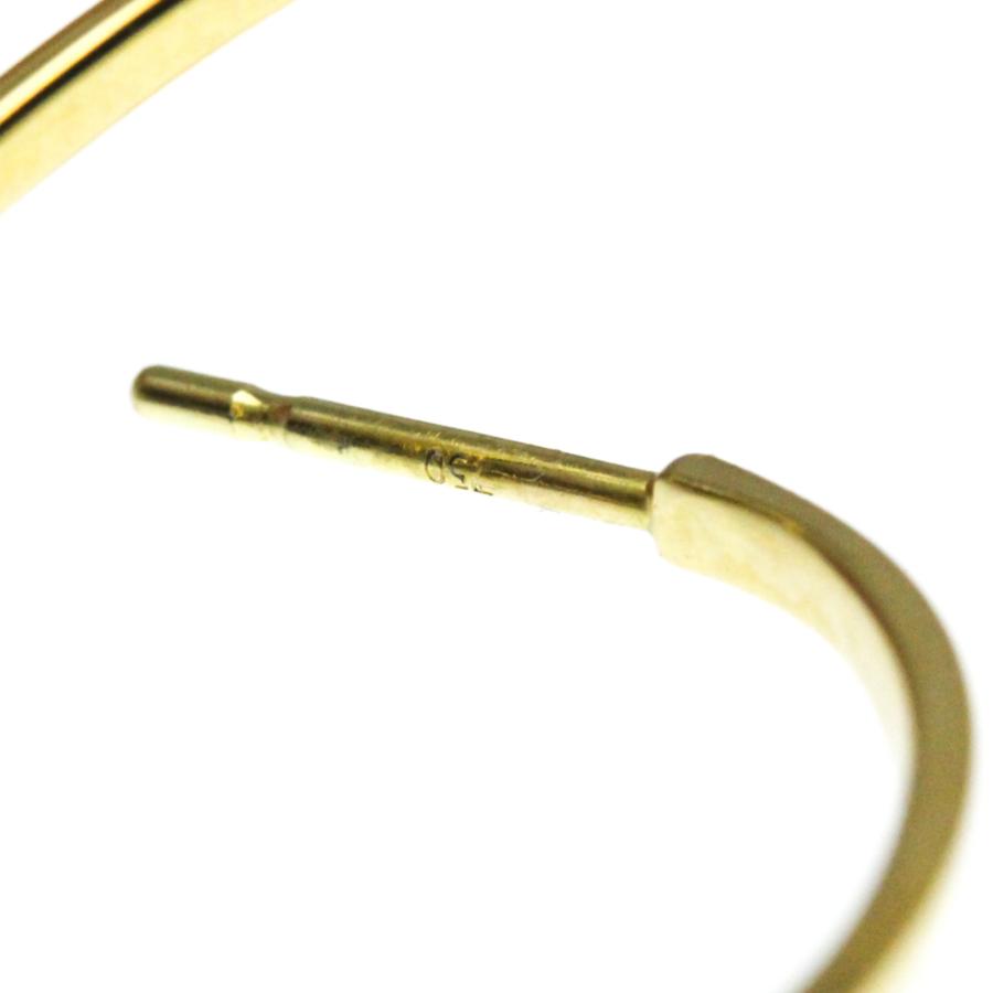 TASAKI タサキ　ピープル　パールピアス　リーフ　ゴールド　真珠 TASAKI（タサキ） 田崎真珠(TASAKI) アファインバランス パール ピアス