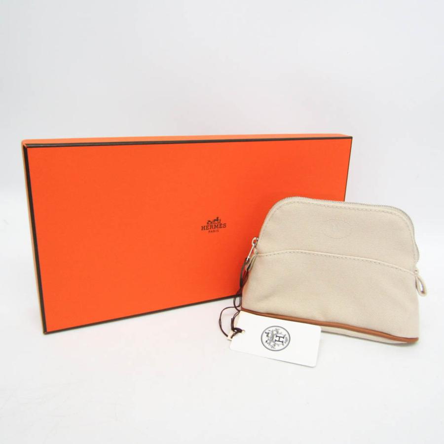 ベージュ エルメス　ボリードポーチ　ミニミニ　HERMES hebolidemi.jpg