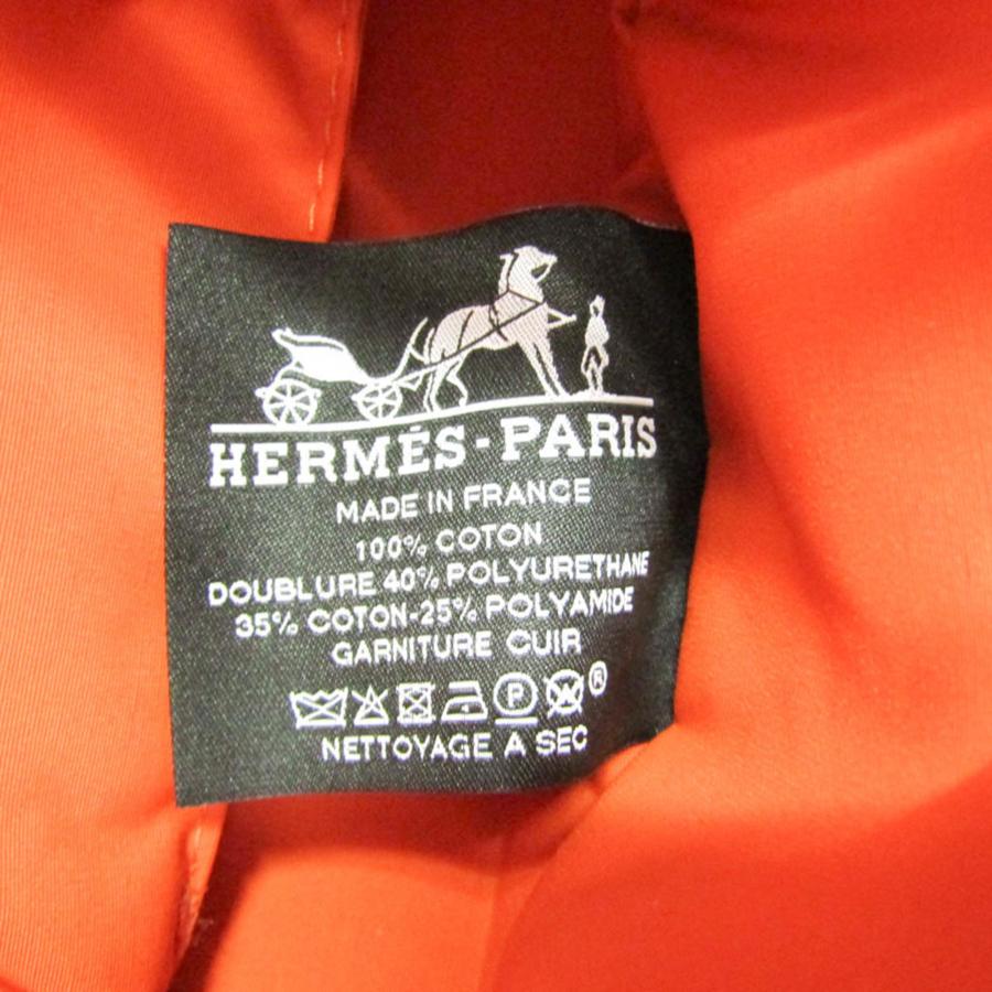 エルメス(Hermes) ボリード ミニミニ レディース コットン ポーチ ライトベージュ