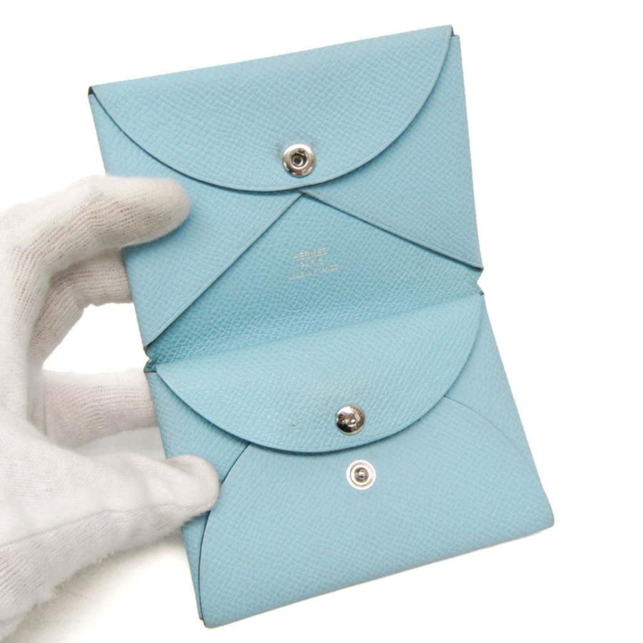 HERMES（エルメス） カルヴィ デュオ エプソン カードケース ライト