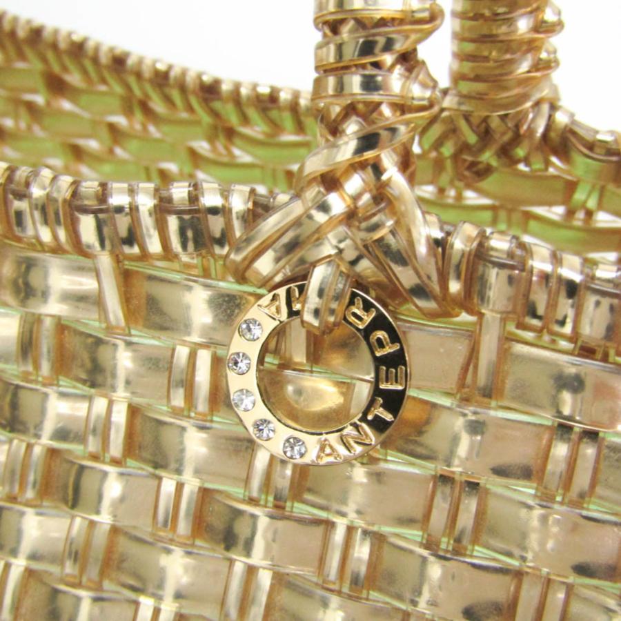 美品✨アンテプリマ イントレッチオ ゴールド チャーム付き トートバッグ 肩掛け ANTEPRIMA（アンテプリマ） イントレッチオ レディース ワイヤー,PVC