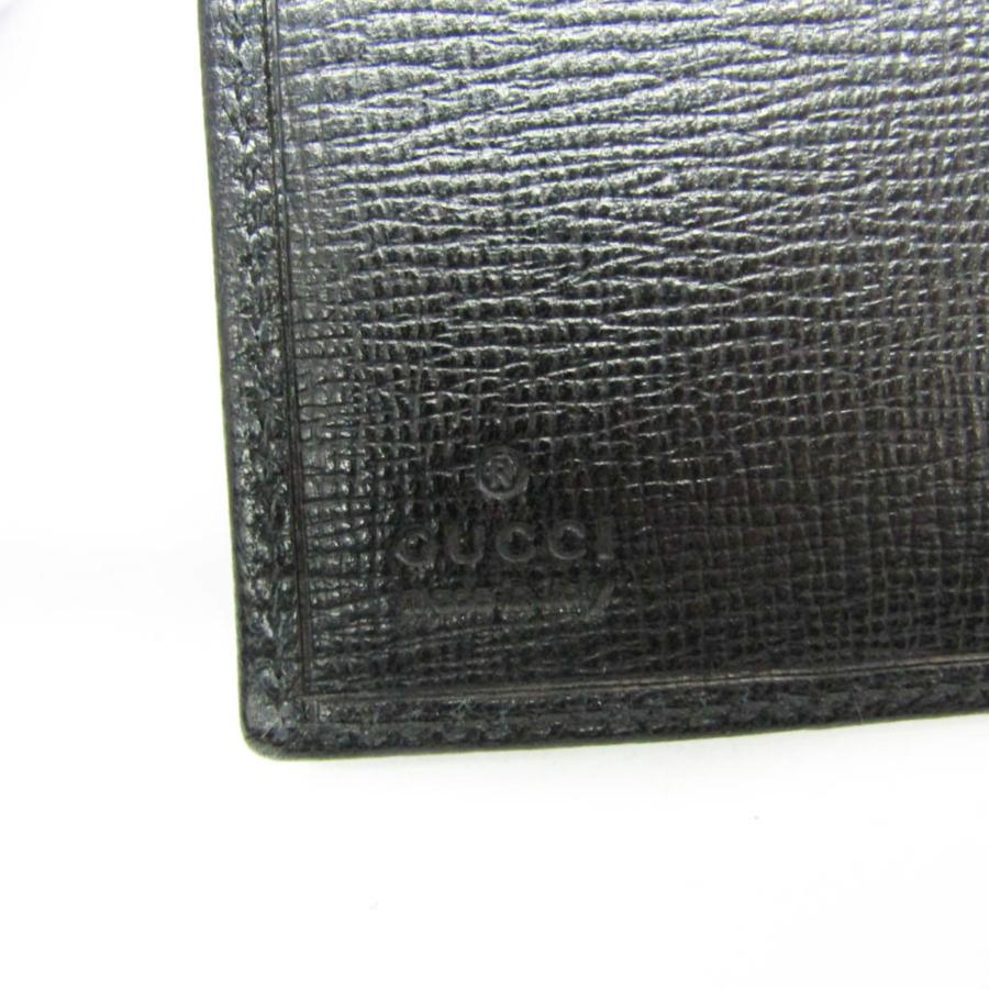 GUCCI（グッチ） 120949 メンズ レザー 財布（二つ折り） ブラック