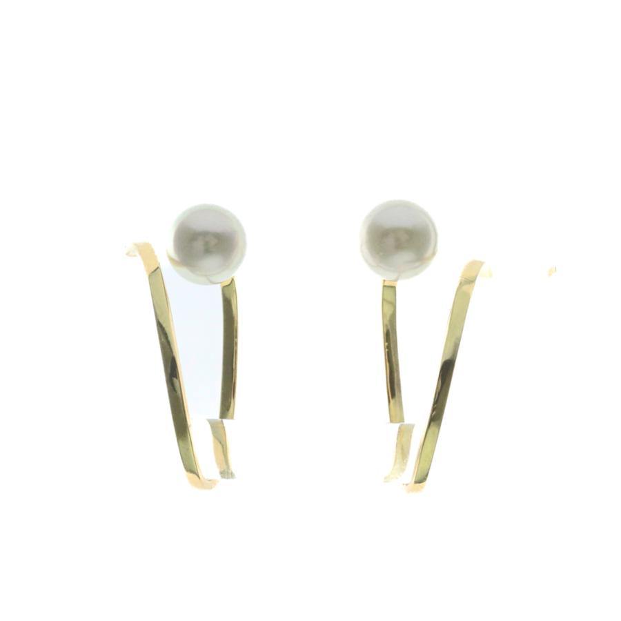 TASAKI（タサキ） 田崎真珠(TASAKI) アファイン ピアス 真珠 K18