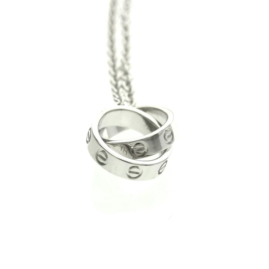 Cartier（カルティエ） K18ホワイトゴールド(K18WG) 無し レディース