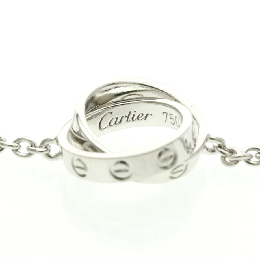 Cartier（カルティエ） K18ホワイトゴールド(K18WG) 無し レディース