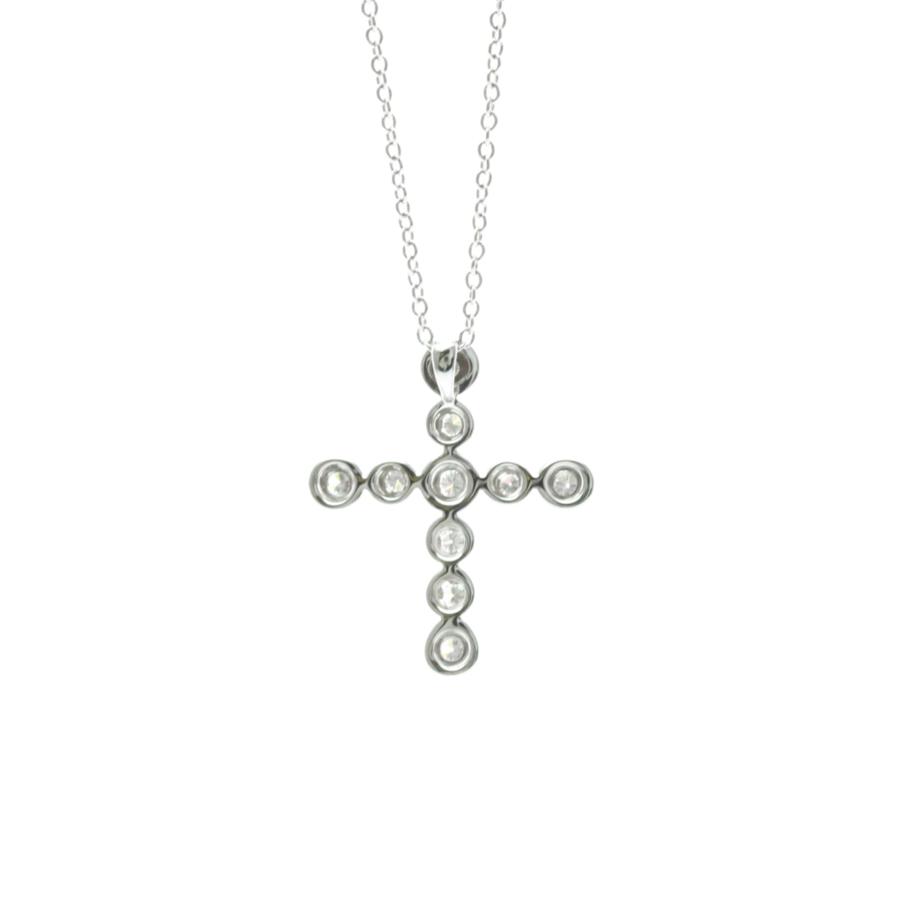 ete ティファニー ネックレス ダイヤ ホワイトゴールド プラチナ TIFFANY&Co.（ティファニー） ティファニー(Tiffany) プラチナ