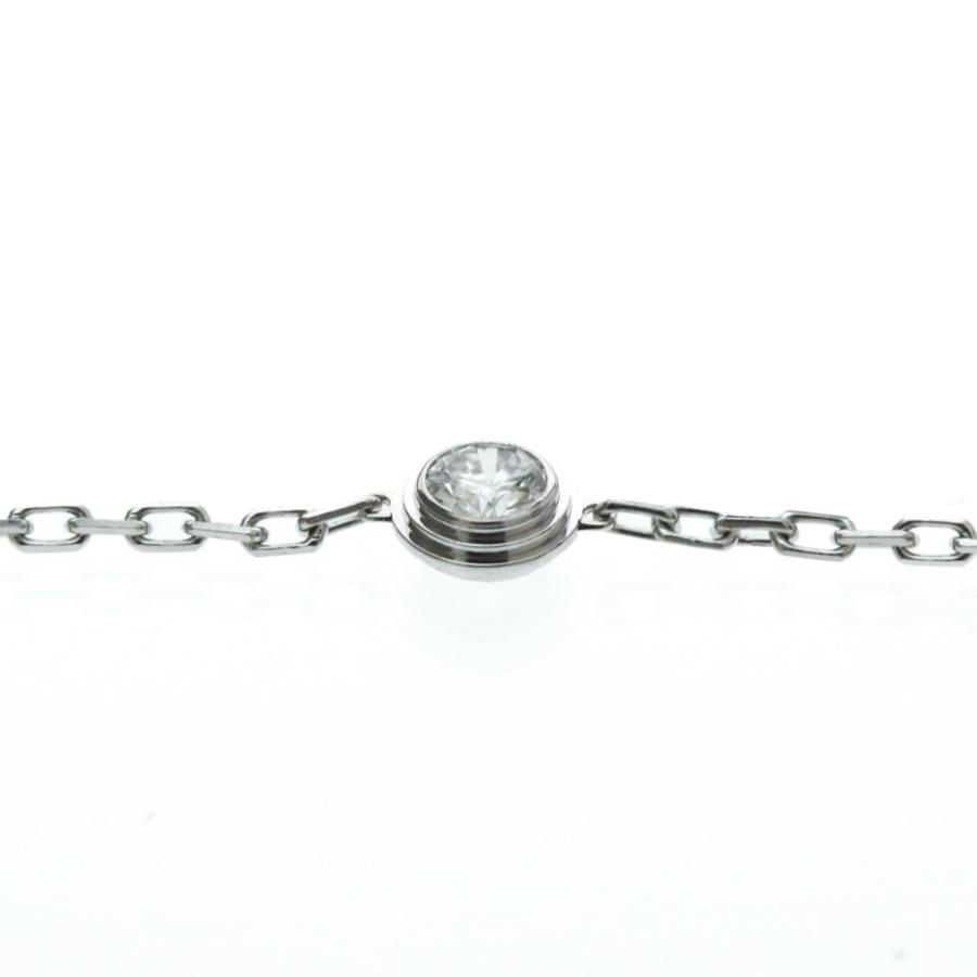 Cartier（カルティエ） ダムール ブレスレット SM K18ホワイトゴールド