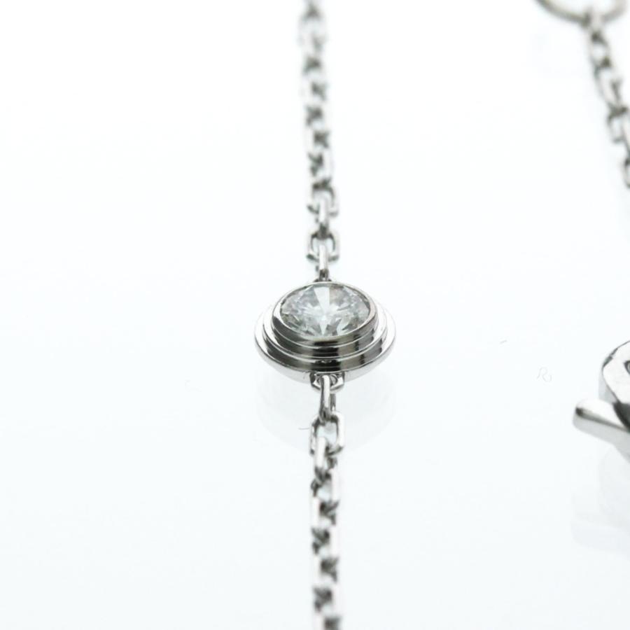 Cartier（カルティエ） ダムール ブレスレット SM K18ホワイトゴールド