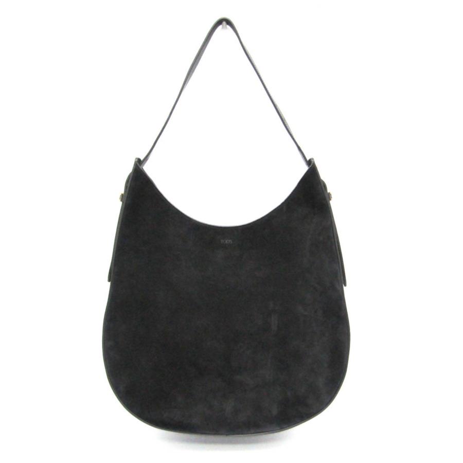 トッズ（TOD'S）ブラックレザー　ワンショルダーバッグ TOD'S（トッズ） オーボエ ワンショルダーバッグ レディース レザー