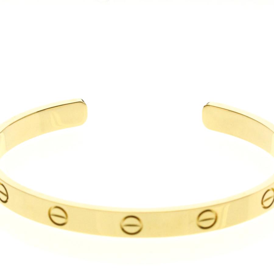 Cartier（カルティエ） ラブ オープン バングル K18イエローゴールド