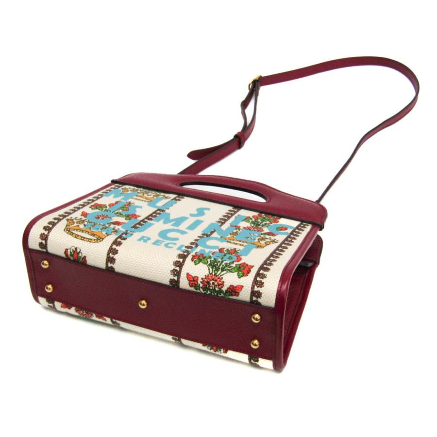 GUCCI（グッチ） 100周年記念 676311 レディース レザー,キャンバス