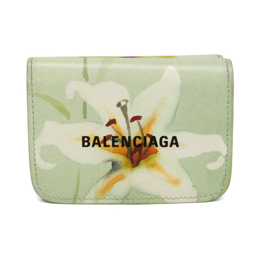 BALENCIAGA バレンシアガ/キャッシュミニ/三つ折り財布/593813/820*/ブランドバック/Aランク/75【中古】 BALENCIAGA（バレンシアガ） キャッシュ ミニ 593813 メンズ