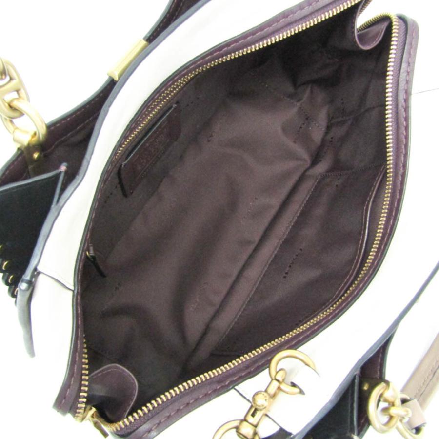 美品　COACH ドリーマー ウィズ スカラップ リベットハンドバッグ　2way COACH（コーチ） ドリーマー ウィズ スカラップ リベット 76421