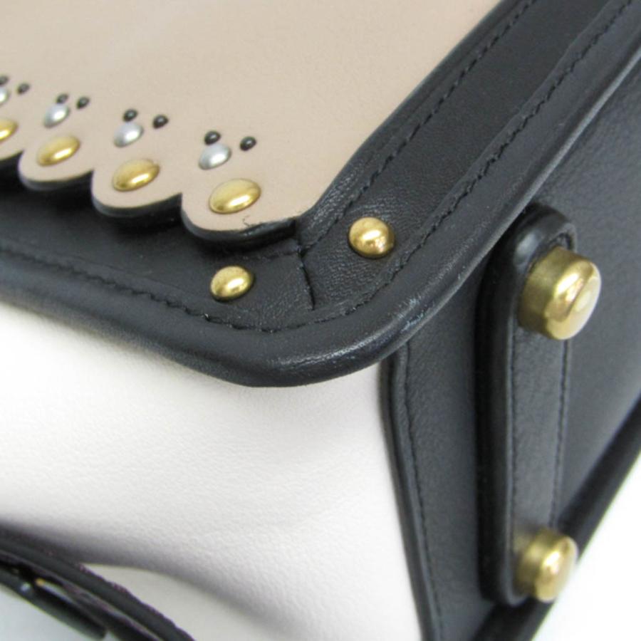 美品　COACH ドリーマー ウィズ スカラップ リベットハンドバッグ　2way COACH（コーチ） ドリーマー ウィズ スカラップ リベット 76421