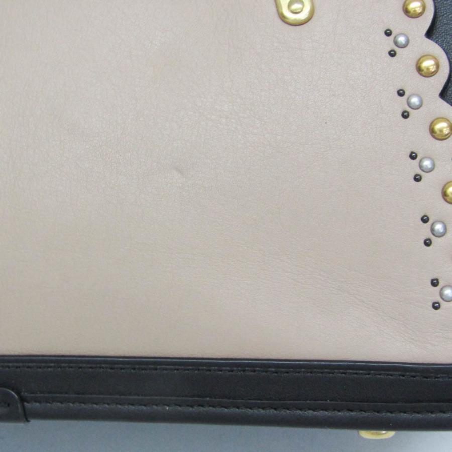 美品　COACH ドリーマー ウィズ スカラップ リベットハンドバッグ　2way COACH（コーチ） ドリーマー ウィズ スカラップ リベット 76421