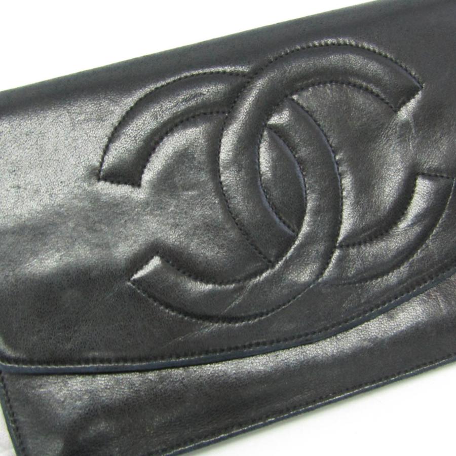 CHANEL（シャネル） ココマーク レディース ラムスキン 長財布（二