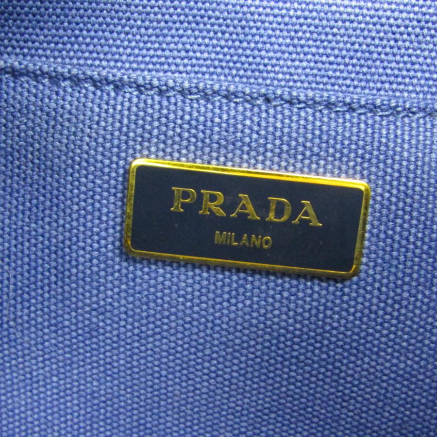 PRADA（プラダ） カナパ Mサイズ レディース キャンバス ショルダー