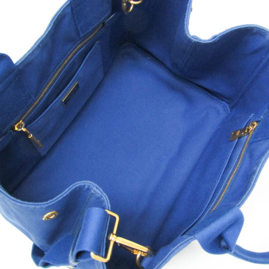 PRADA（プラダ） カナパ Mサイズ レディース キャンバス ショルダー