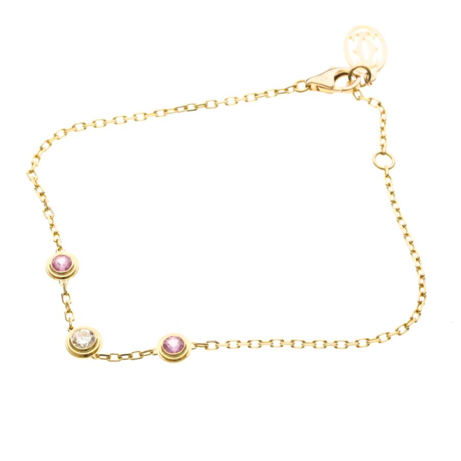 Cartier（カルティエ） ダムール ダイヤモンド ピンクサファイア