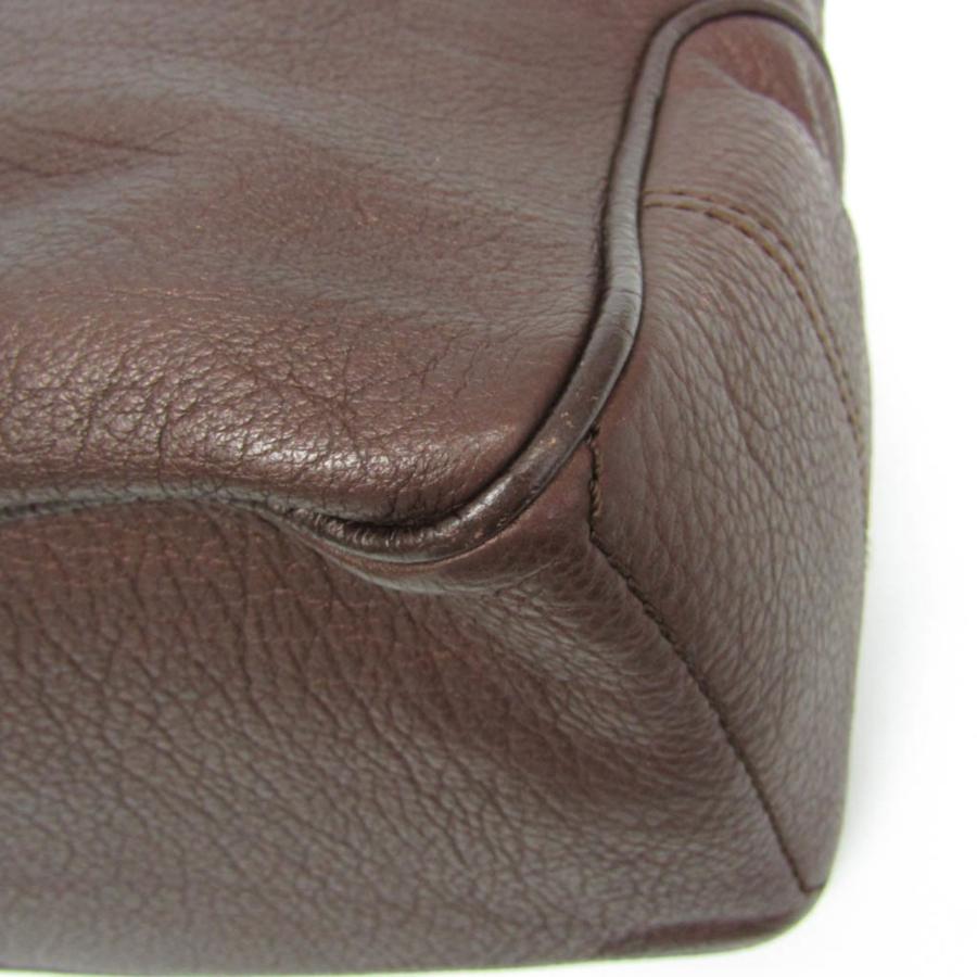 CELINE（セリーヌ） ブギー レディース レザー ハンドバッグ ダーク
