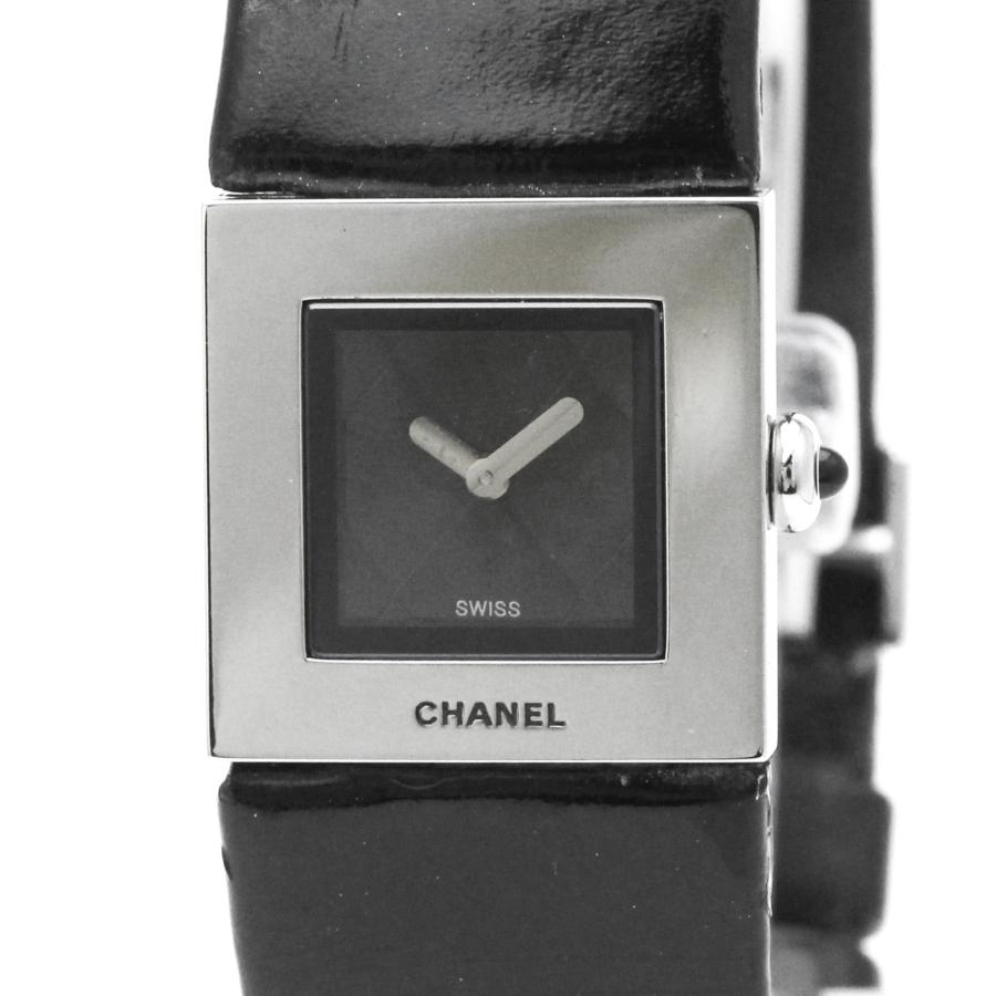 CHANEL（シャネル） マトラッセ ステンレススチール レザー クォーツ 