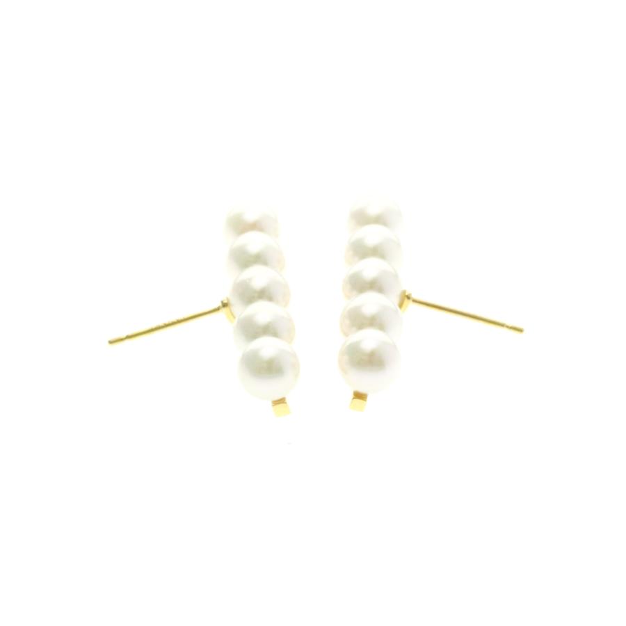 再値下げ☆TASAKI 真珠の片耳用ピアス TASAKI（タサキ） 田崎真珠(TASAKI) バランスプラス ピアス E-4463