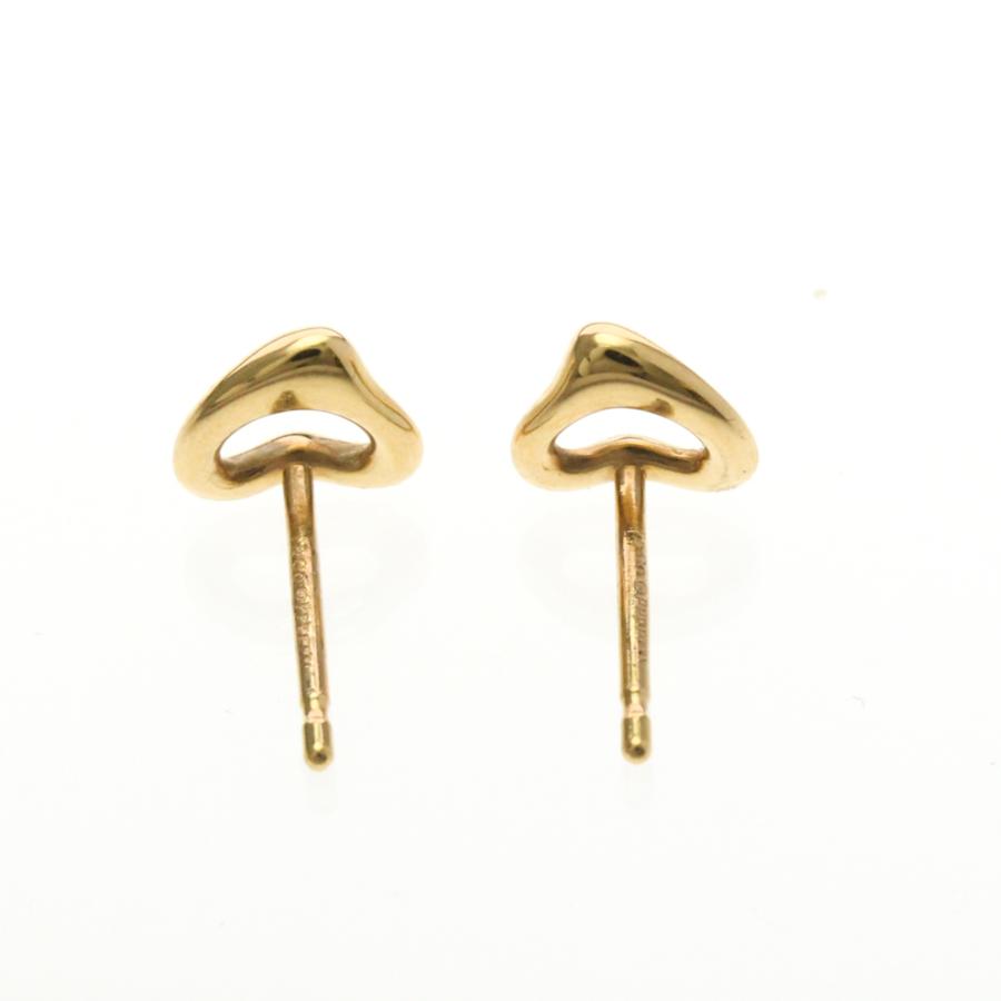 正規品 Tiffany&Co ハート ピアス K18PG ピンクゴールド 美品 TIFFANY&Co.（ティファニー） ティファニー(Tiffany) オープンハート
