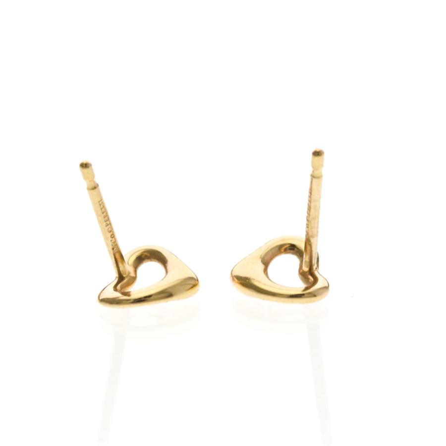 正規品 Tiffany&Co ハート ピアス K18PG ピンクゴールド 美品 TIFFANY&Co.（ティファニー） ティファニー(Tiffany) オープンハート