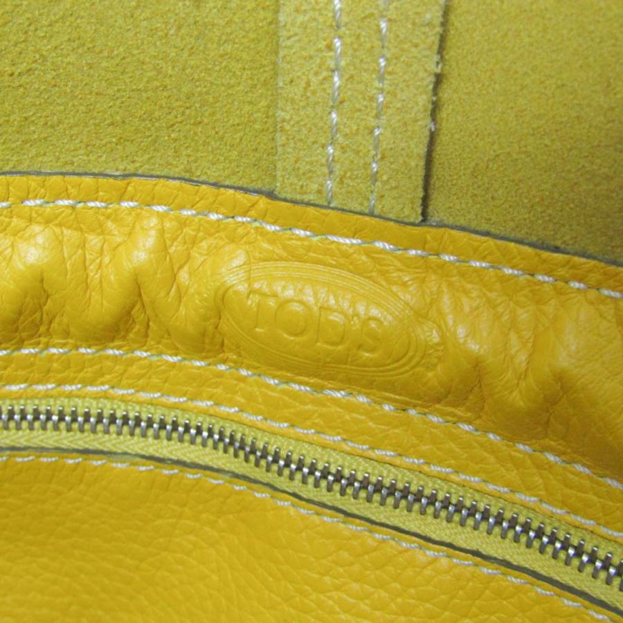 TOD'S（トッズ） D-Bag レディース レザー トートバッグ イエロー