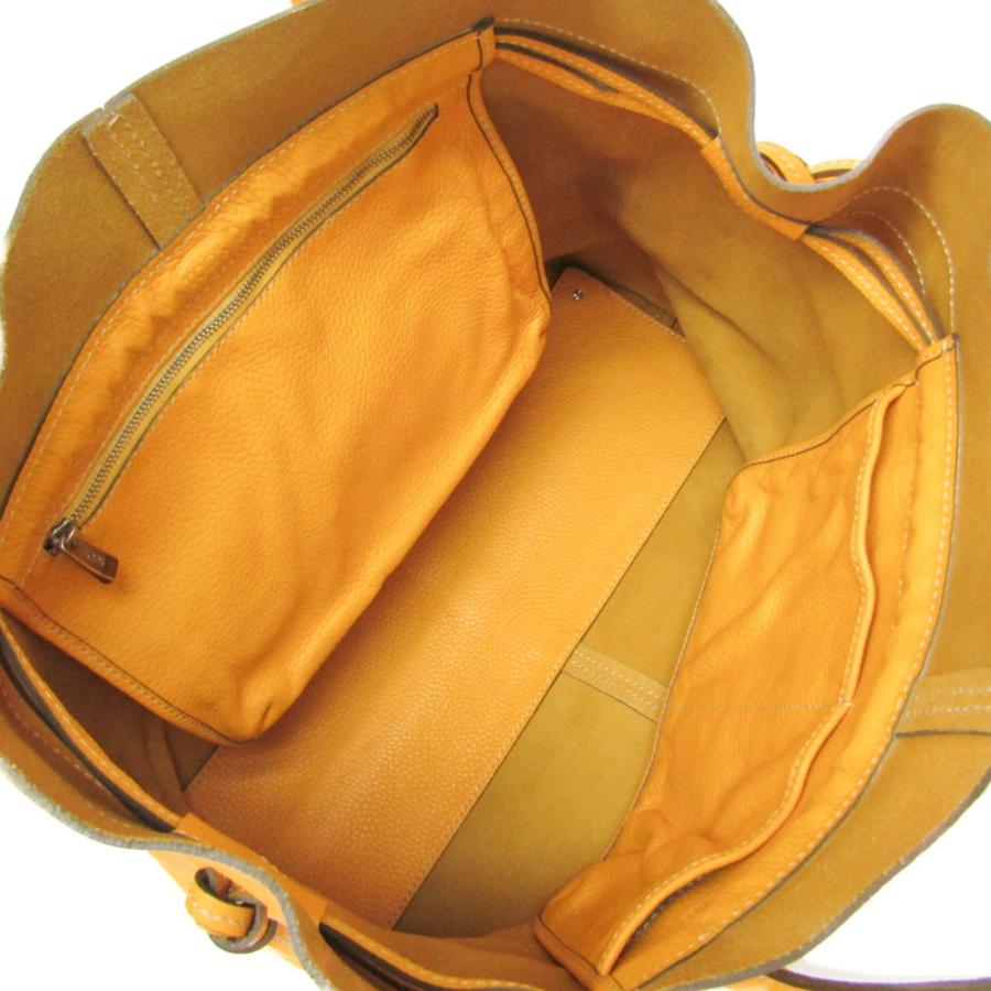 TOD'S（トッズ） D-Bag レディース レザー トートバッグ イエロー