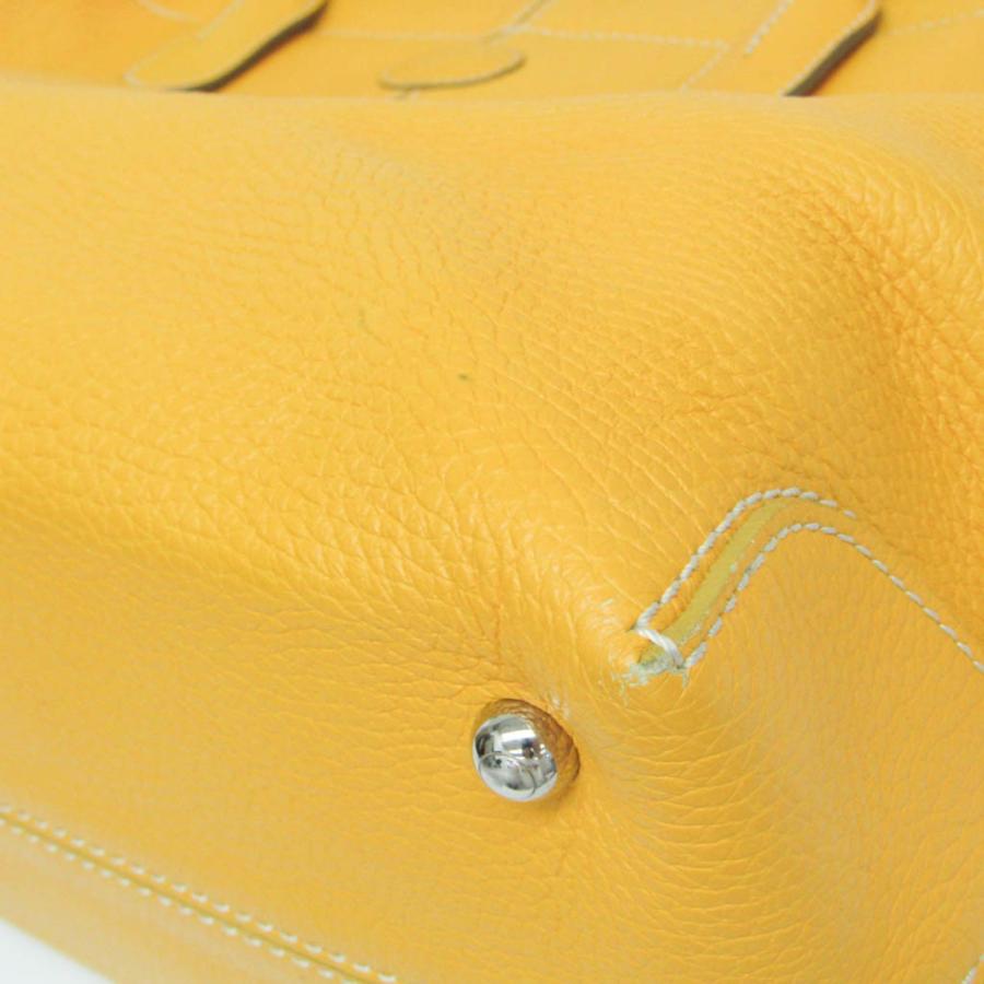 TOD'S（トッズ） D-Bag レディース レザー トートバッグ イエロー