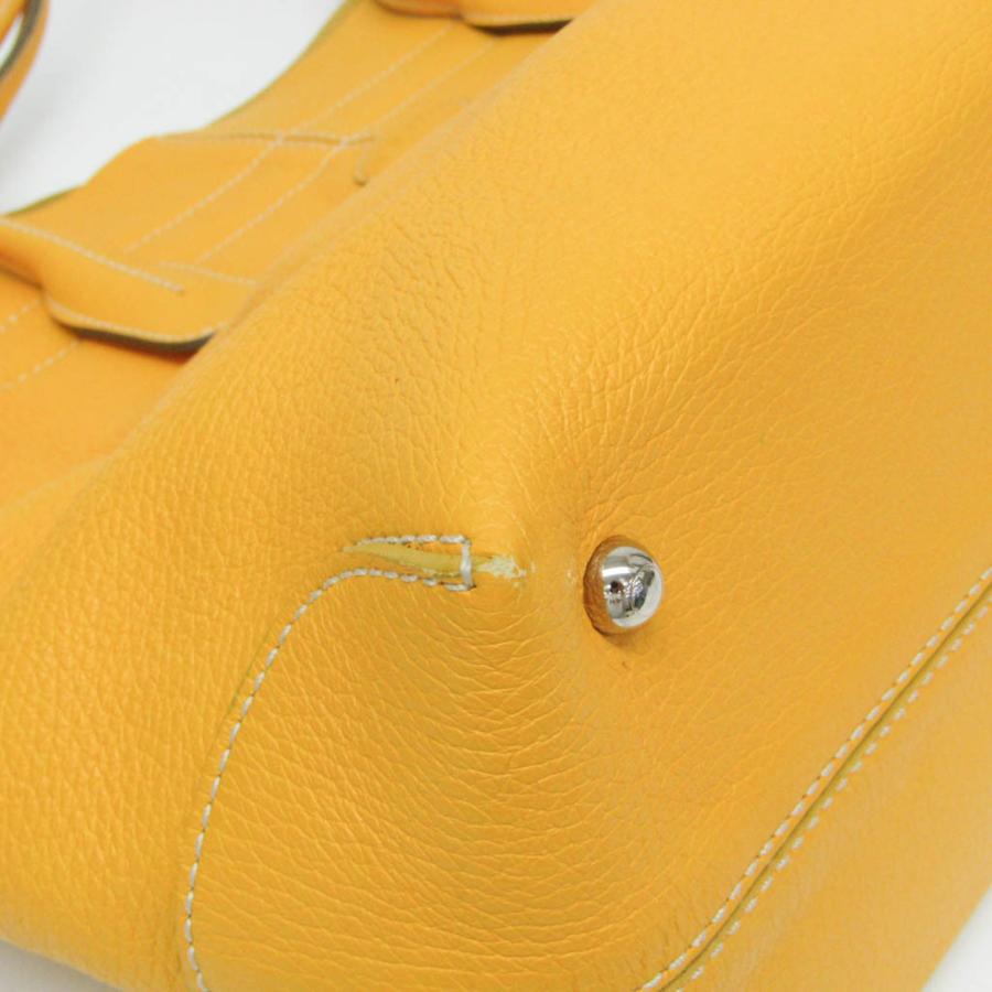 TOD'S（トッズ） D-Bag レディース レザー トートバッグ イエロー