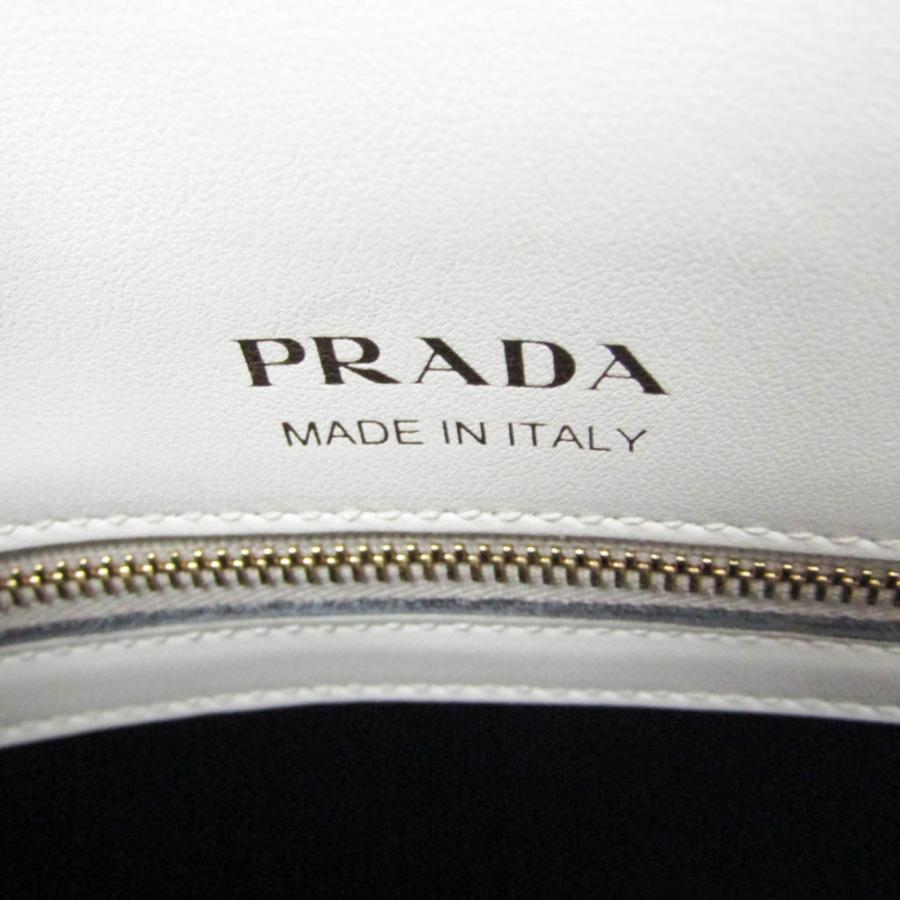 PRADA（プラダ） ビブリオテーク レディース レザー ハンドバッグ